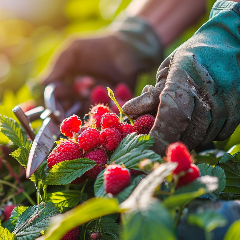 Richtiges Zurückschneiden von Himbeer- und Brombeersträuchern