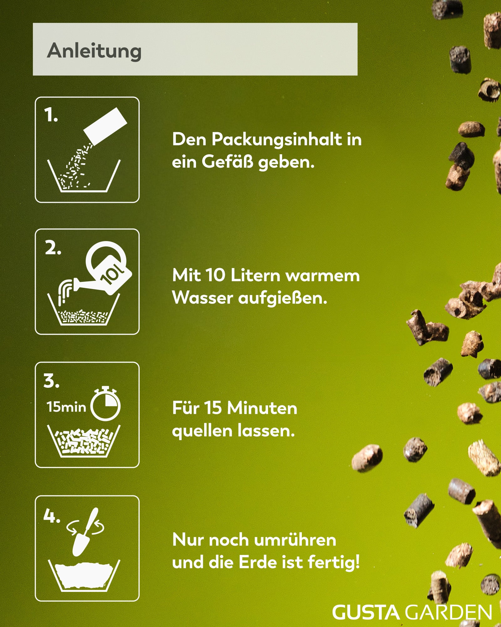 Urban Gardening Gemüseerde