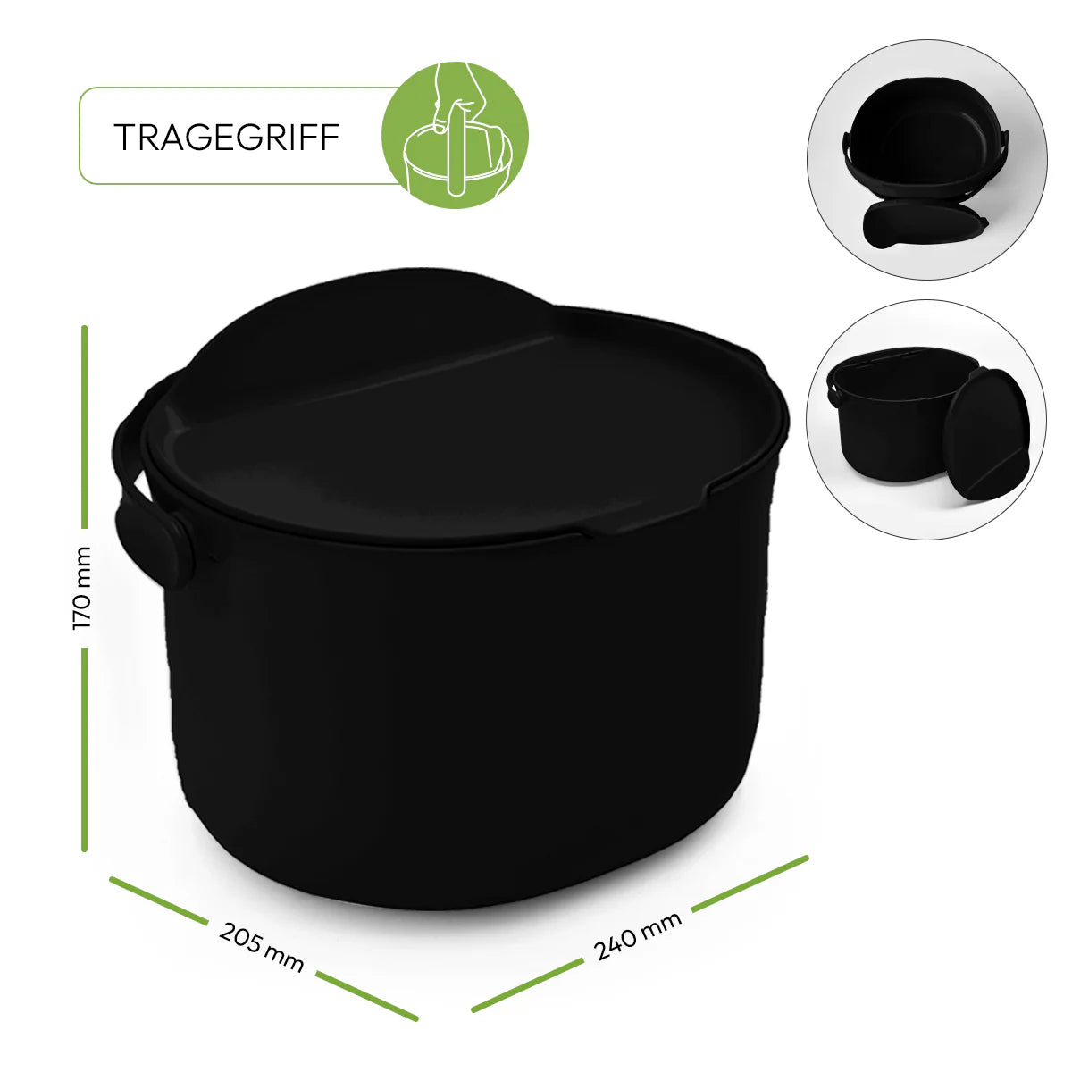 Skaza ORGANKO Daily Biomülleimer für die Küche