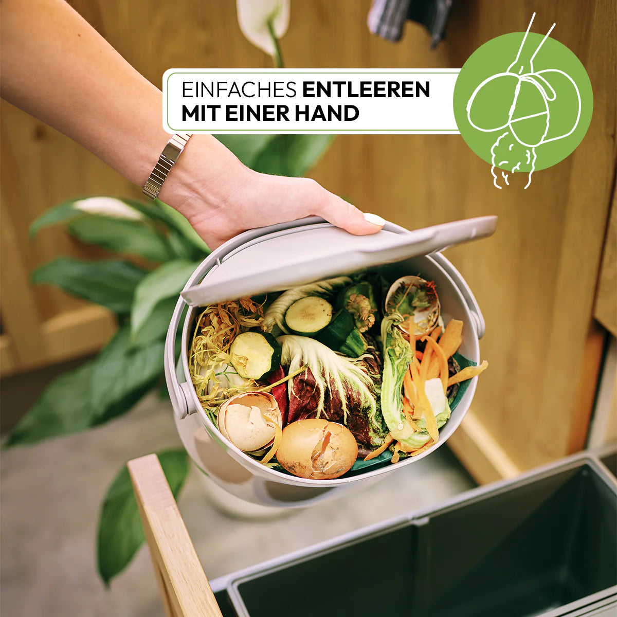 Skaza ORGANKO Daily Biomülleimer für die Küche