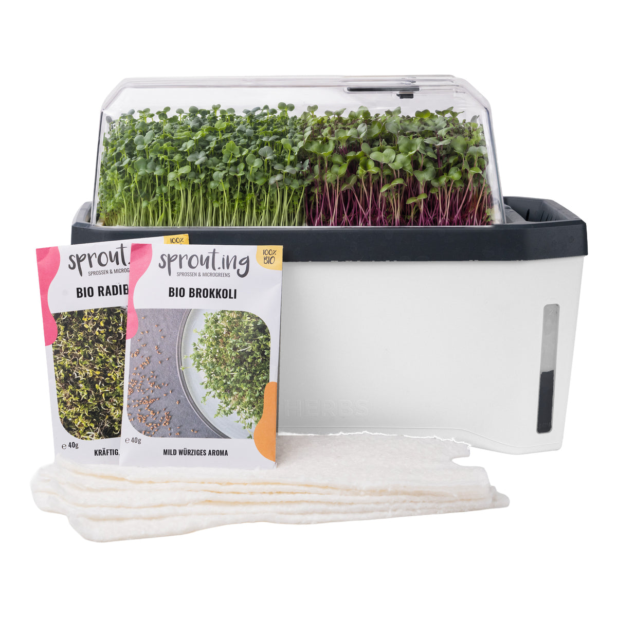 HARRY HERBS Microgreens Bundle Weiß