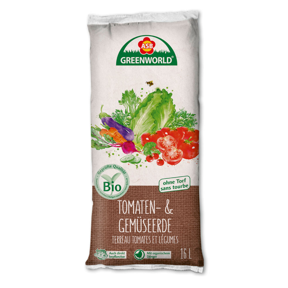 BIO Tomaten- und Gemüseerde torffrei
