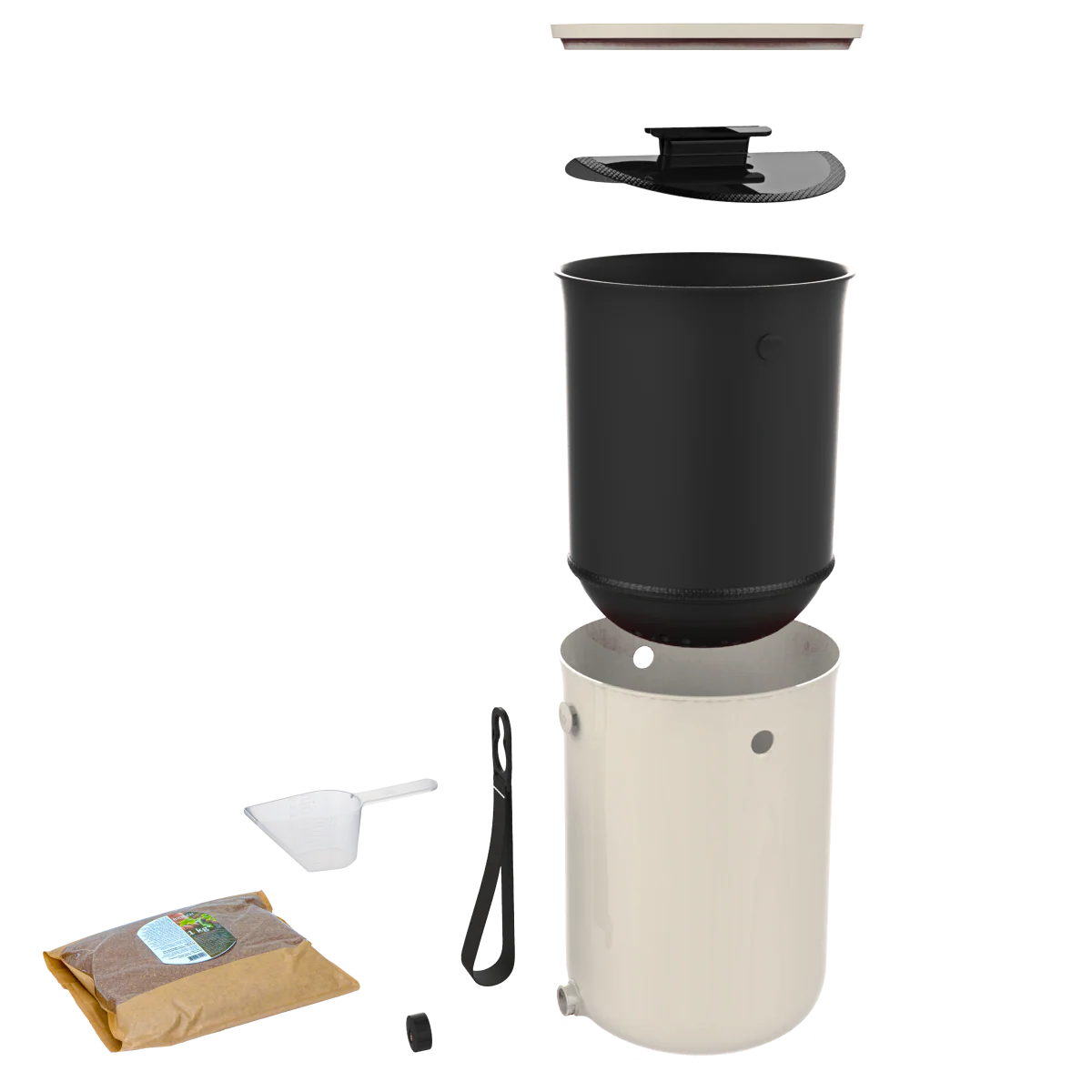 Skaza ORGANKO 2 Bokashi Komposter für die Küche