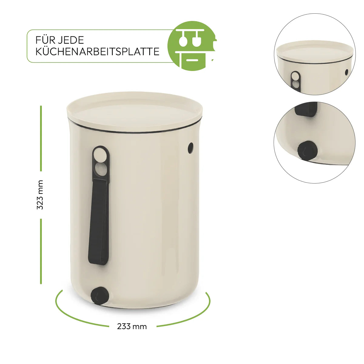 Skaza ORGANKO 2 Bokashi Komposter für die Küche